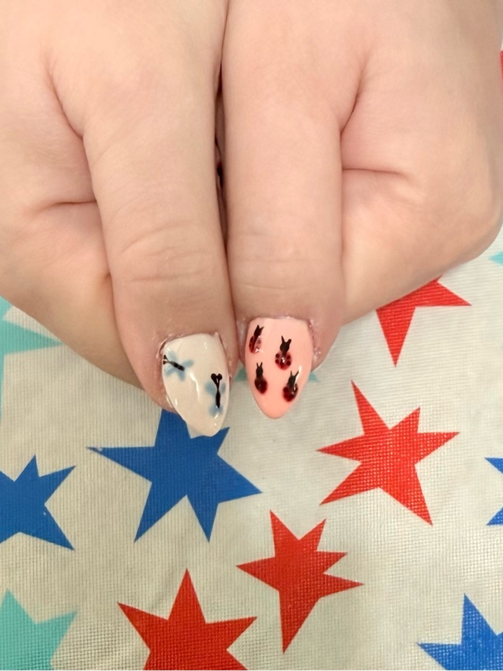Spring press-on nail set - Picture 2 of 4
